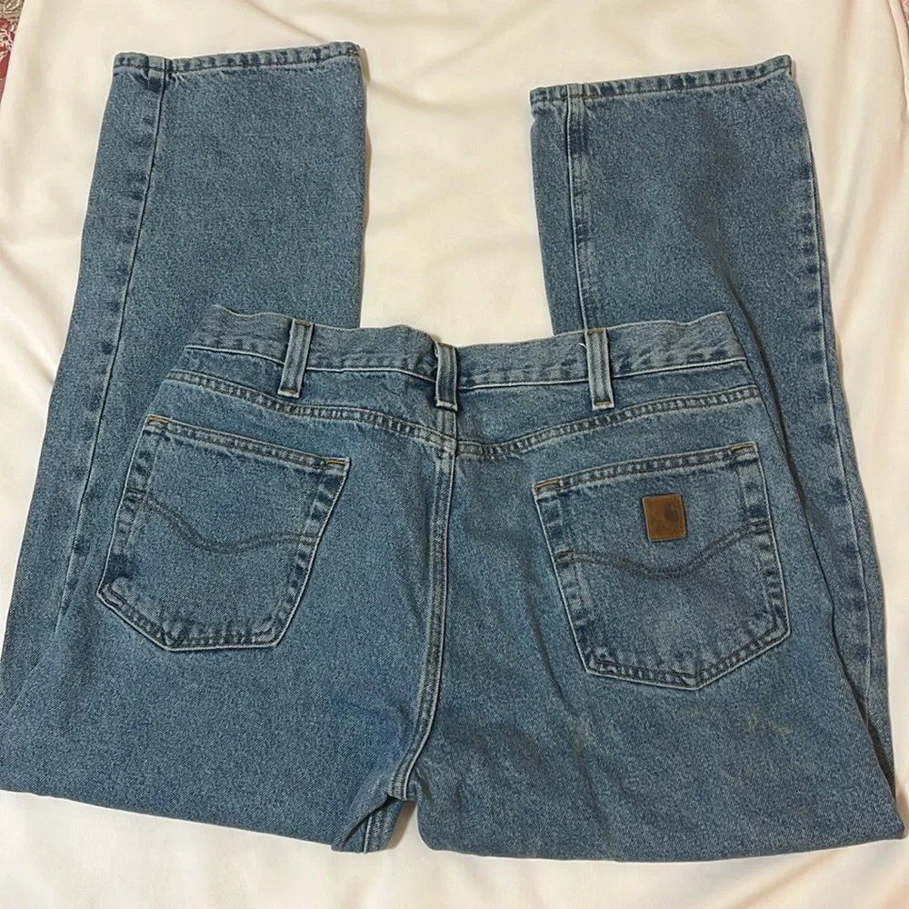 Classic Blue Denim Jeans - Picture 3 of 4